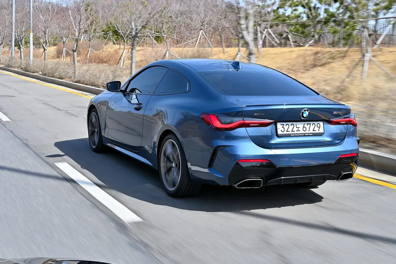 bmw 440i 쿠페 후면